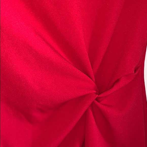 Banana Republic Stretch Crepe Twist Front T-Shirt Dress - Picture 6 of 7